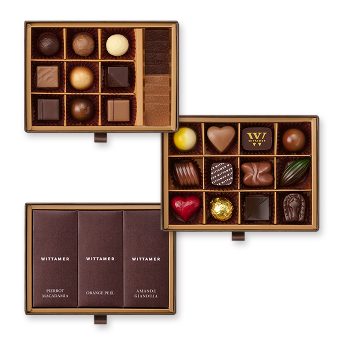 バレンタイン】マカダミア・ショコラ・アソート（L） 16枚入