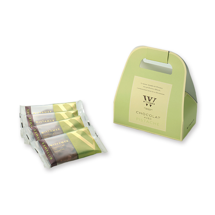 ショコラの季節】ピスタチオ・ショコラ 4枚入 | エーデルワイス