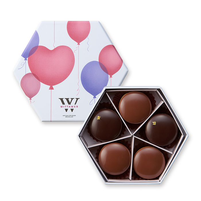 バレンタイン】マカダミア・ショコラ・アソート（L） 16枚入