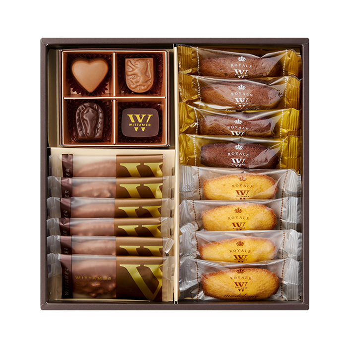 【ショコラママ】 マカダミア・ショコラ（ミルク）[冬季仕様] 14枚入 | エーデルワイス